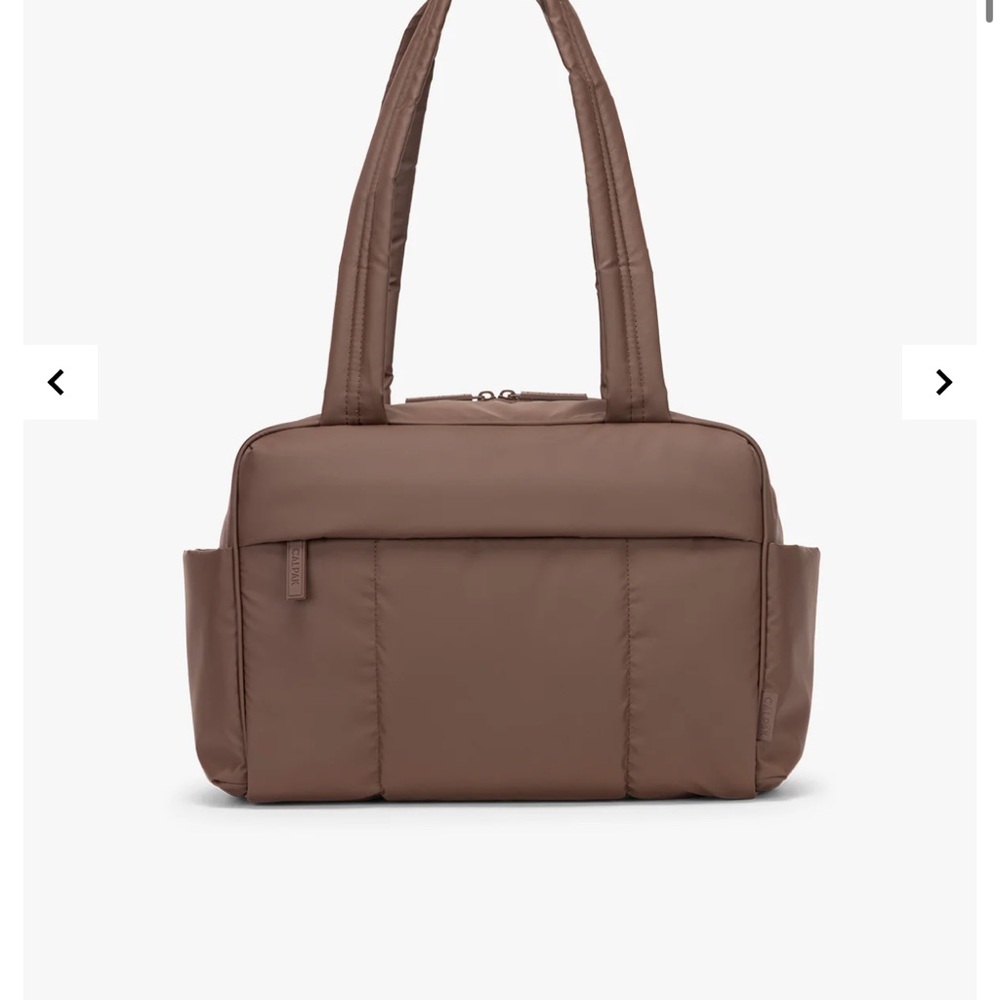 CALPAK LUKA MINI DUFFEL BAG IN WALNUT